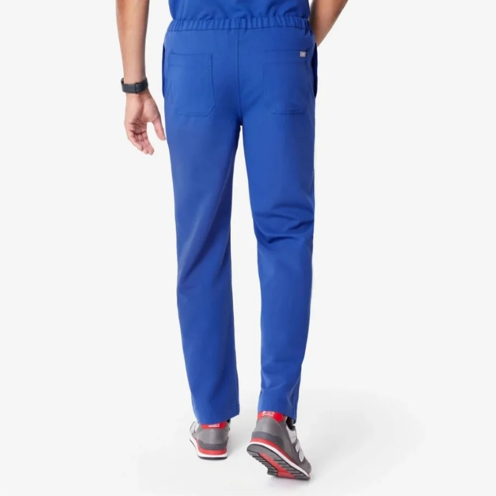 Figs Pisco Basic Blue Straight Leg Scrub Pants